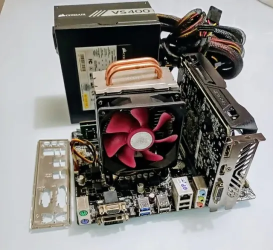 Kit 6ªGer.ASUS Core i5 3.20ghz-8gb Ddr4-Placa Video GIGABYTE GTX 1050ti-4gb ddr5-Fonte Atx