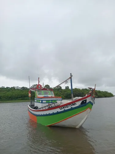 Barco de placa ecologica e fibra
