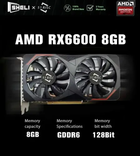 Rx 6600xt - 51risc 8gb