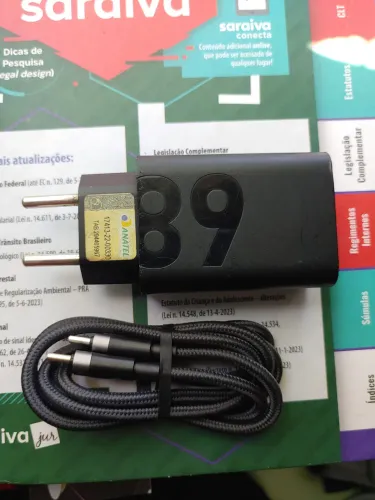 carregador Motorola ORIGINAL super turbo/89w carrega em 30min