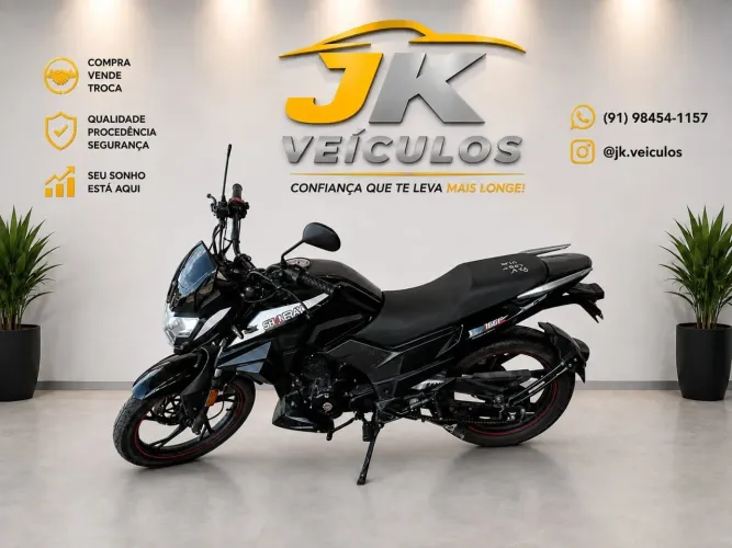 Shineray SHI 150 2024/2025 com tanque cheio