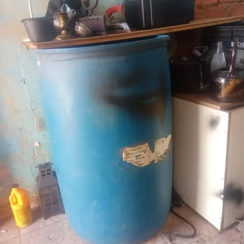 TAMBOR ABERTO E LIMPO 200 Litros