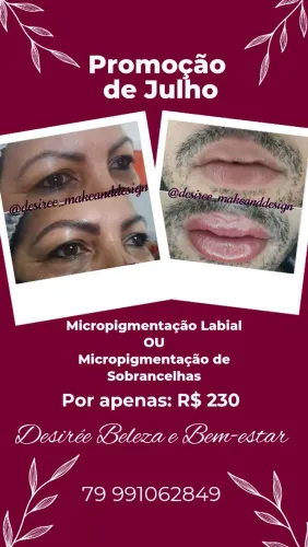 Promoção micropigmentação