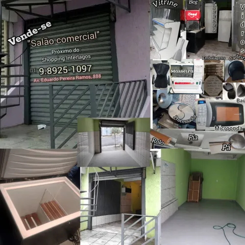 Salão 27M² c/equipamentos aceito (Auto) ótimo p/Pizzaria  próx.ao Shopping Interlagos 