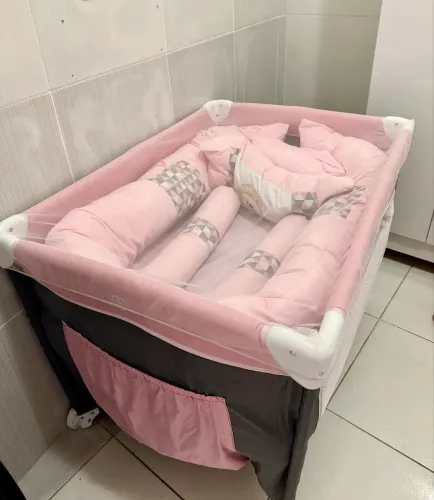 VENDO BERÇO PORTÁTIL COMPLETO NOVO