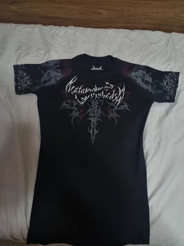 Camiseta de Compressão Skull Crusher Preto - Mental Madness