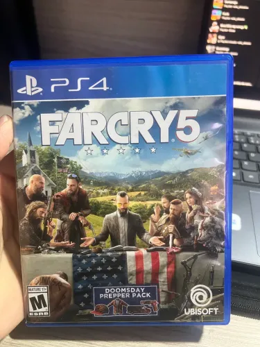 Jogos Originais Ps4 - Far Cry 5, Ace combat 7 e Battlefield 1