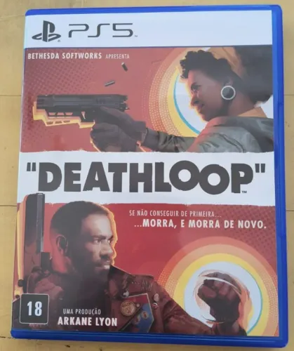 Jogo Deathloop PS5 - mídia física - excelente estado