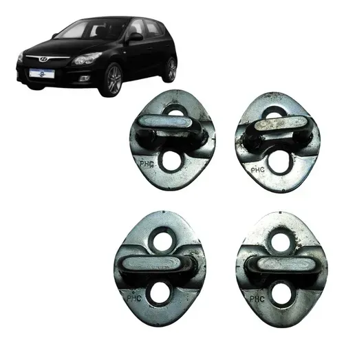 Kit Batente Porta Fechadura Hyundai I30 2.0 2012 Uzad0