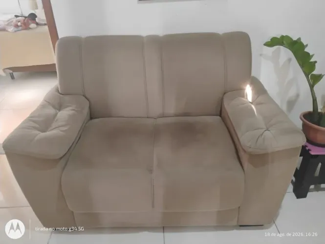Vendo sofá 2 e 3 lugares