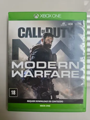 Call of Duty Modern Warfare xbox one + poster