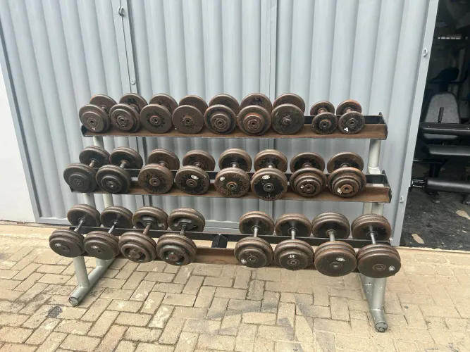 Halter dumbells 