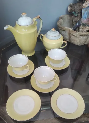 Conjunto Porcelana Mauá.anos 60 <br>Período: Provavelmente anos 1950 ou 1960.