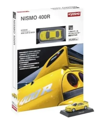KYOSHO NISMO 400R 1/64 - MINI CAR BOOK