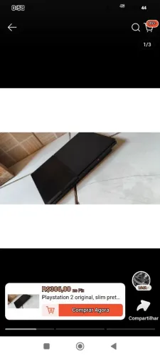 Playstation 2 para retirada de peças