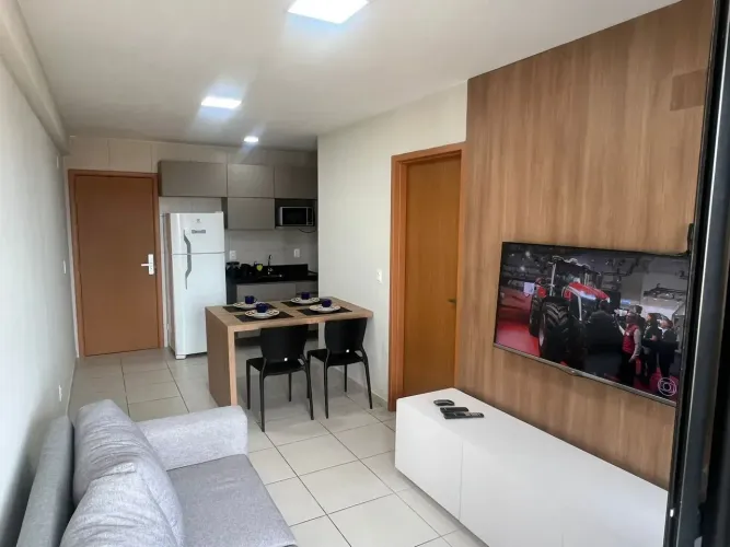 Alugo apt quarto e sala mobiliado com lazer