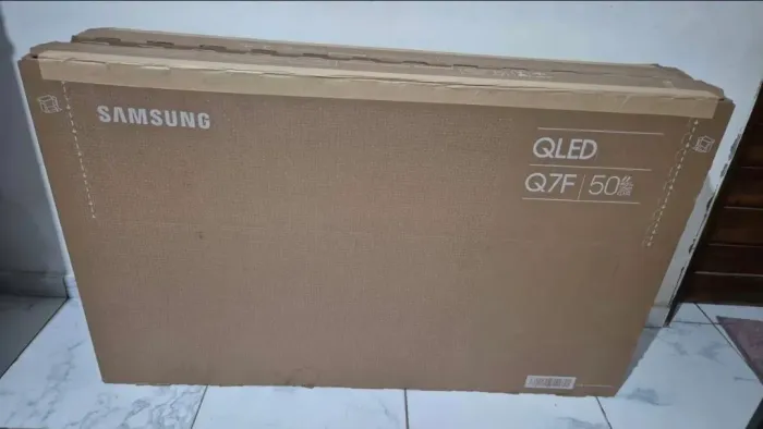 TV SMART SAMSUNG 50" 4K  QLED Q7F NOVA LACRADA.<br>