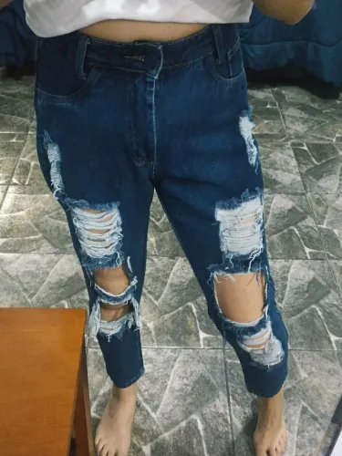 Calça jeans feminina pimenta doce 42
