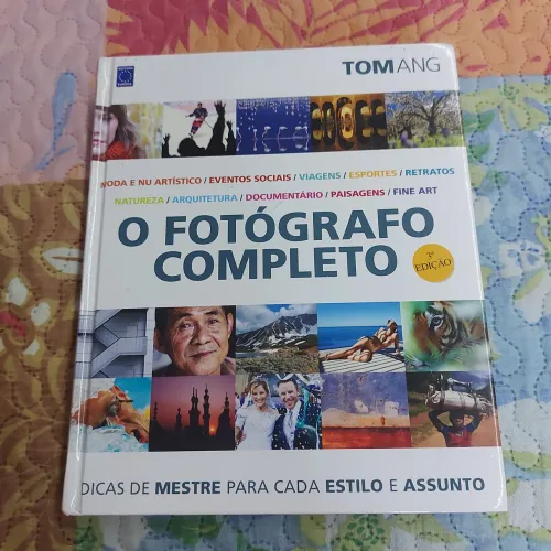 Livro O fotógrafo completo (capa dura) excelente estado de conservação