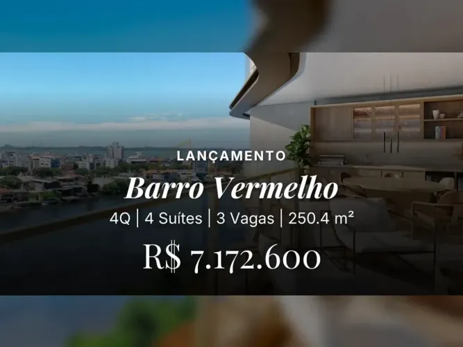 Oportunidade única em Barro Vermelho: Apartamento com vista para o Canal de Camburi!