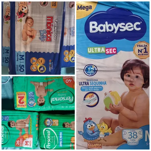 Vendo fralda M ou troco por G/xg