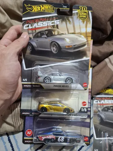 Hot Wheels lote 3 Miniaturas Premium