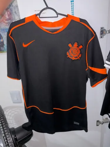 Camisa Corinthians preta/laranja