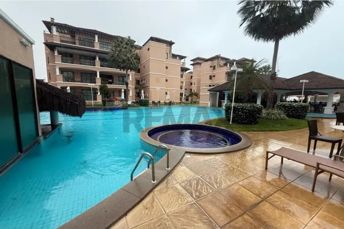Cobertura a venda com 137 metros 3 suites 2 vagas mobiliada alto padrâo - Condominio Bever