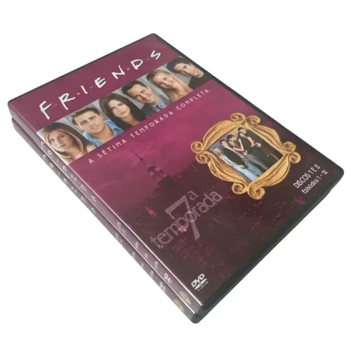 DVD Friends Temporada 7 Completa Original - Físico - 4 DVDs