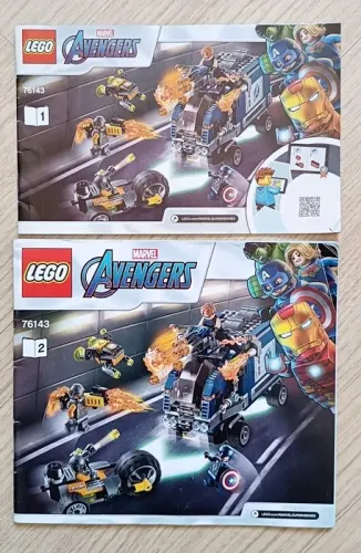 Lego Capitão América Ataque Caminhão Vingadores