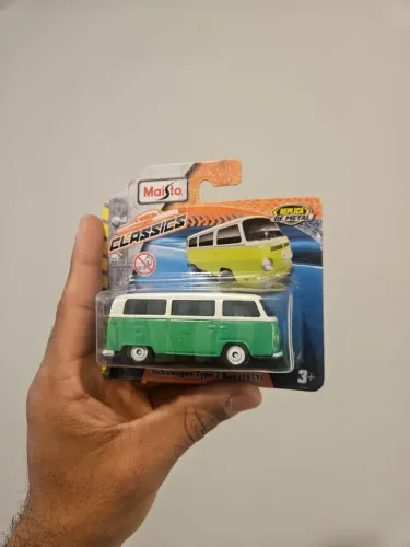 Miniatura Kombi die-cast metálica
