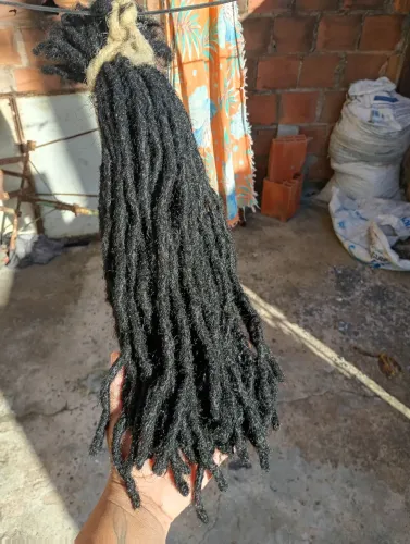 Dreads pretos finos