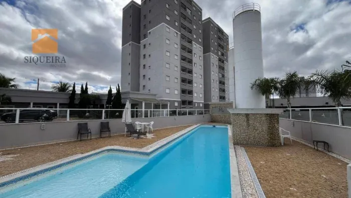 Apartamento com 2 dormitórios para alugar, 80 m² por R$ 3.120/mês - Alpha Club Residencial