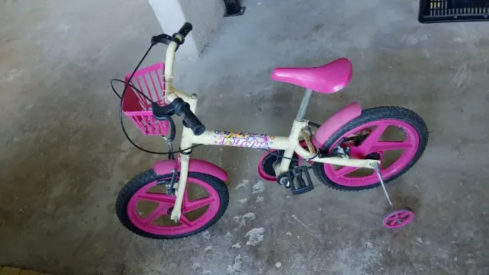 Bicicleta Aro 16 Verden Fofys - Rosa e Fúcsia
