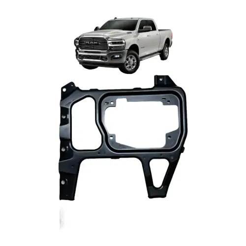 Suporte Farol De Milha Esquerdo Dodge Ram 2019 A 2022 Preto