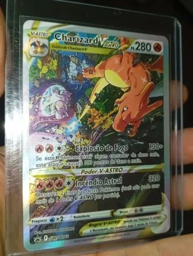 Carta Pokémon TCG Charizard VASTRO PROMO 2022 Original NM