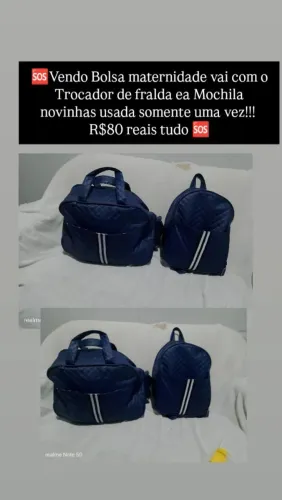 Mini berço/Bolsa maternidade