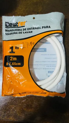 Mangueira de entrada para máquina de lavar 