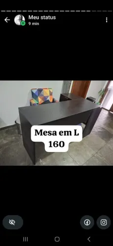 Mesa em L