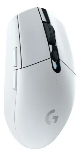 Mouse Gamer Sem Fio Logitech G305 Lightspeed Pc/mac, Branco White