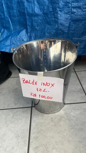 Balde inox 12 L
