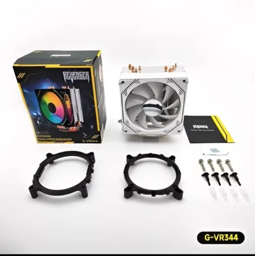 Air Cooler Revenger Vr344 Processador Fan Rgb CPU 120mm Silencioso Sorocaba 