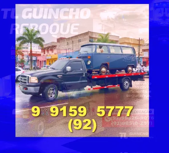Guincho em São Jorge, Centro, Crespo, Pres. Vargas e outros bairros disponíveis!