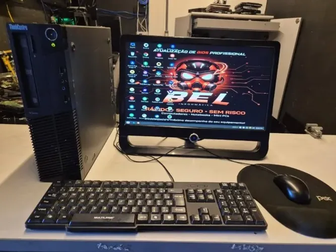 Computador Completo i5 4gb ssd 120gb Monitor 19" tec mouse e wireless