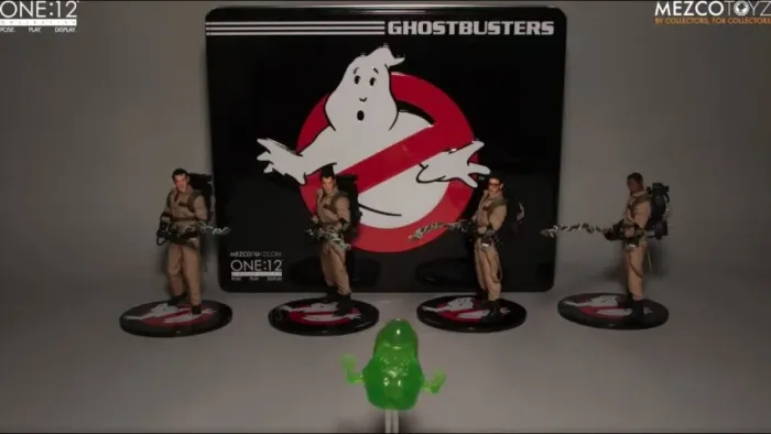 Os Caça-Fantasmas DLX Box One:12 Collective Mezco Toyz Original