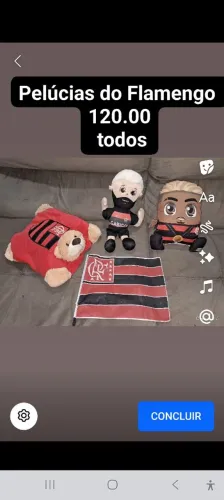 Pelúcias do Flamengo