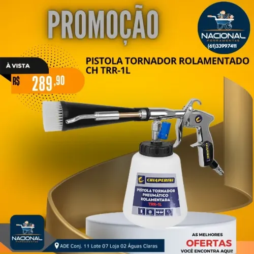 Pistola Tornador rolamentada CH TRR-1L Chiaperini