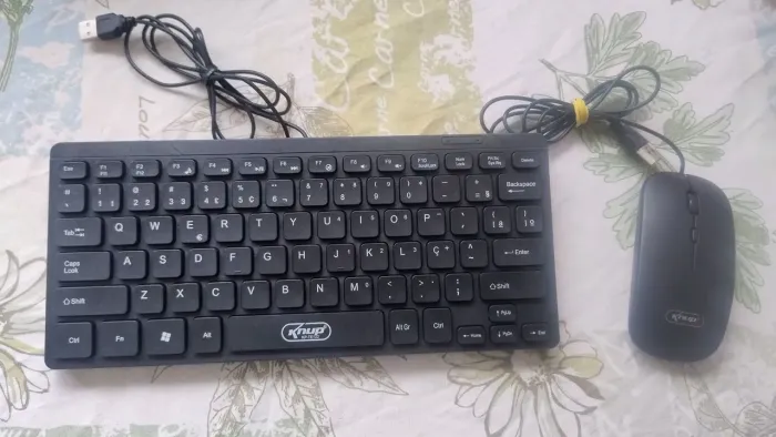 Teclado e mouse