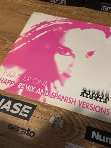Number one happy remix and spanish versions Alexia 