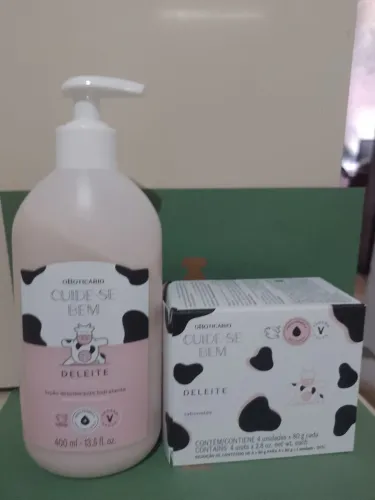 Produtos para banho e hidratação da pele